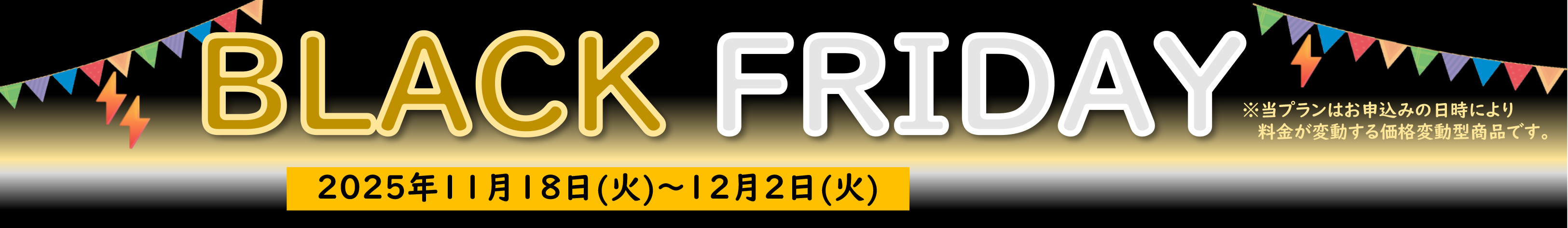 ブラックフライデー
